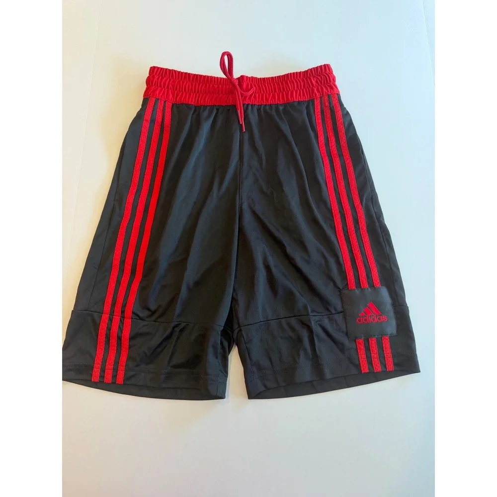 Adidas 3G Speed X Basketball Shorts Mens Small Black‎ Red NEW